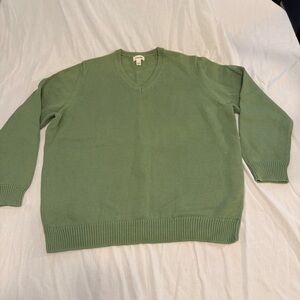 St. John's Bay Sage V-Neck Women’s Sweater 2XL